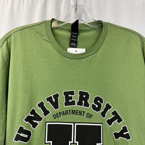 District Men’s Crew Neck Short Sleeve Area 51 T-Shirt Green/Multi M New - Picture 3 of 9